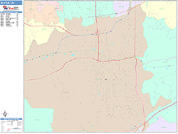 Elyria Wall Map