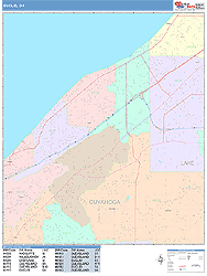 Euclid Wall Map