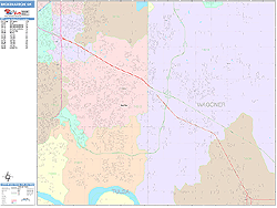 Broken Arrow Wall Map