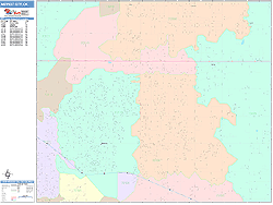 Midwest City Wall Map