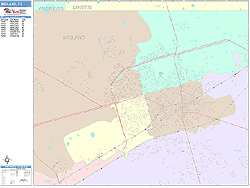 Midland Wall Map