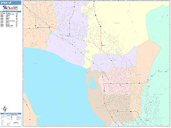 Orem Wall Map