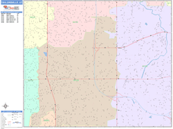 Taylorsville Wall Map