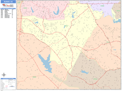 Burke Wall Map