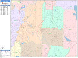 Kent Wall Map