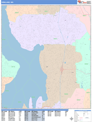 Kirkland Wall Map