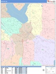 Renton Wall Map