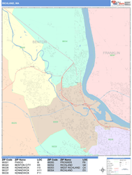 Richland Wall Map