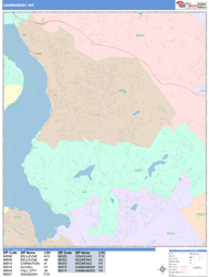 Sammamish Wall Map