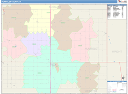 Humboldt County, IA Wall Map