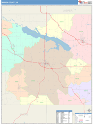 Marion County, IA Wall Map