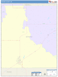 Seward County, KS Wall Map