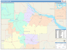 Goodhue County, MN Wall Map