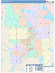 Ramsey County, MN Wall Map