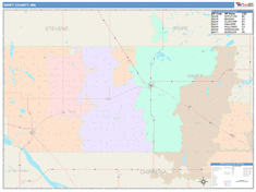 Swift County, MN Wall Map