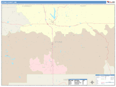 Stone County, MS Wall Map