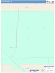 Garfield County, NE Wall Map