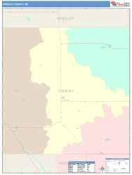 Greeley County, NE Wall Map