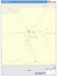 Luna County, NM Wall Map