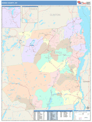 Essex County, NY Wall Map