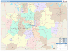 Stark County, OH Wall Map