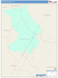 Sequatchie County, TN Wall Map