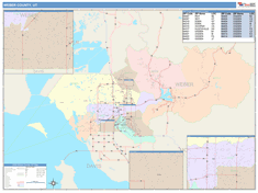 Weber County, UT Wall Map