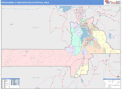 Provo-Orem Metro Area Wall Map