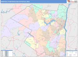 Kingston Metro Area Wall Map