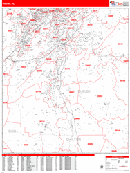 Hoover Wall Map