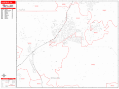 Fairfield Wall Map