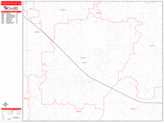 Fountain Valley Zip Code Wall Map