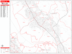 Fremont Wall Map