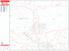 Lancaster Zip Code Wall Map