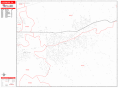 Livermore Zip Code Wall Map