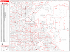 Denver Wall Map