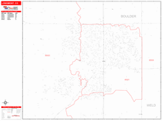 Longmont Wall Map