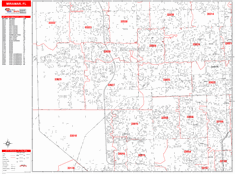 Miramar Zip Code Wall Map