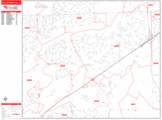 Bolingbrook Zip Code Wall Map