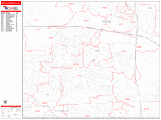 Schaumburg Wall Map