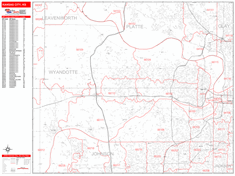 Kansas City Wall Map