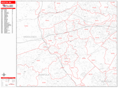 Newton Wall Map