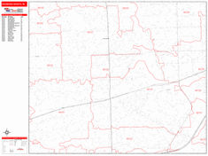 Dearborn Heights Wall Map