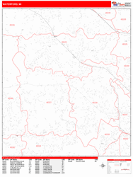 Waterford Wall Map