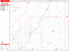 Eagan Wall Map