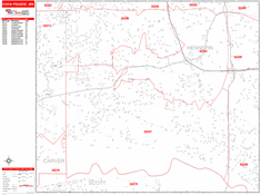 Eden Prairie Wall Map