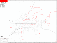 Great Falls Wall Map