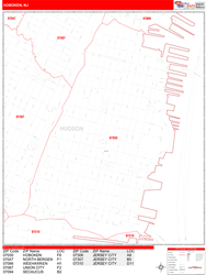Hoboken Wall Map