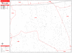 Brentwood Wall Map