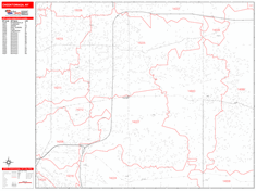 Cheektowaga Zip Code Wall Map